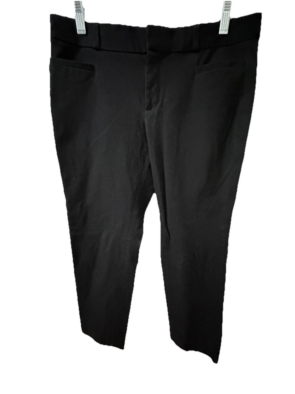 BANANA REPUBLIC Women’s Sloan Fit Black Dress Stretch Pants Slim Ankle Size 6P
